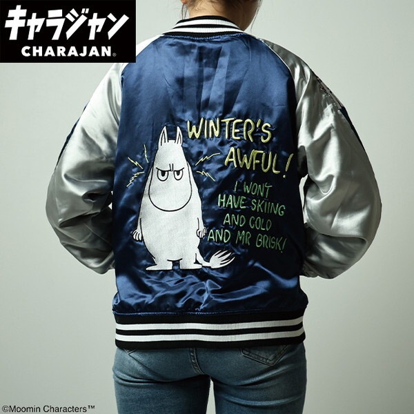 1425028800 MOOMIN ムーミン スカジャン/ムーミン スカジャン(L)