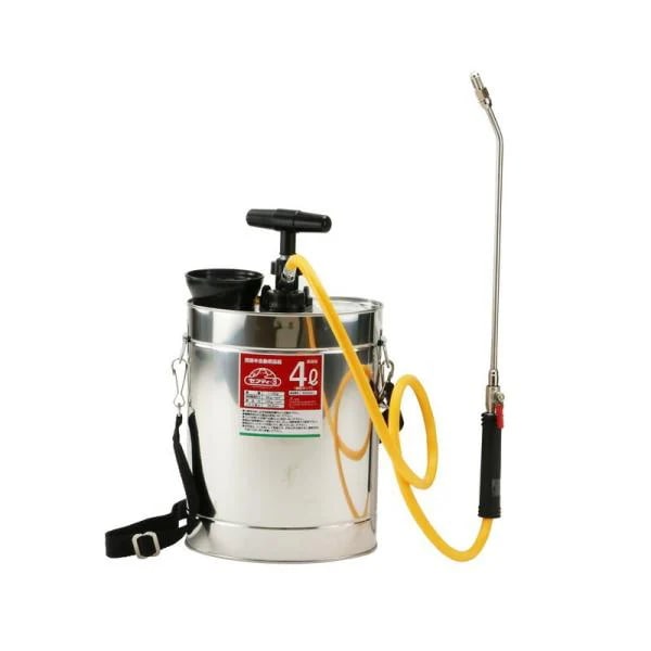 セフティー3 肩掛半自動噴霧器 4L ジュシポンプ 園芸機器 噴霧器 金属製噴霧器