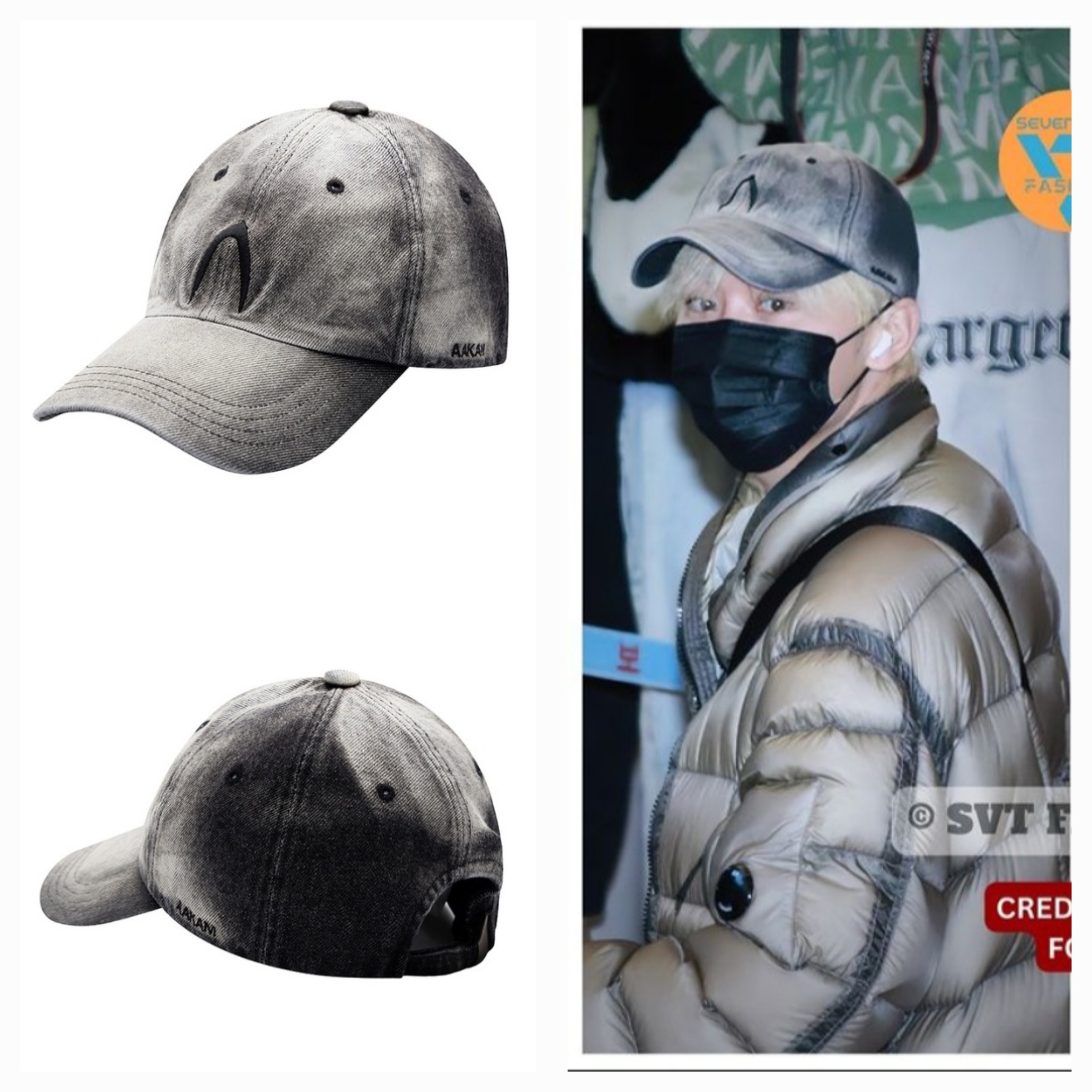 seventeen セブチ FOLLOW AGAIN BALL CAP 帽子 SEVENTEEN Follow Again - Ball Cap - 帽子