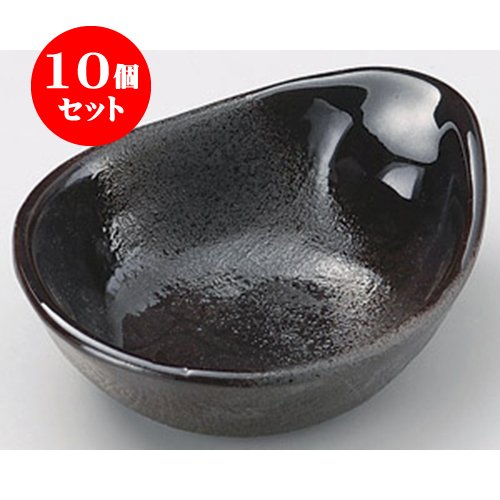 10個セット 呑水・取鉢 備前灰釉呑水 [13×10.5×3.8cm] 料亭 旅館 和食器 飲食店 業務用