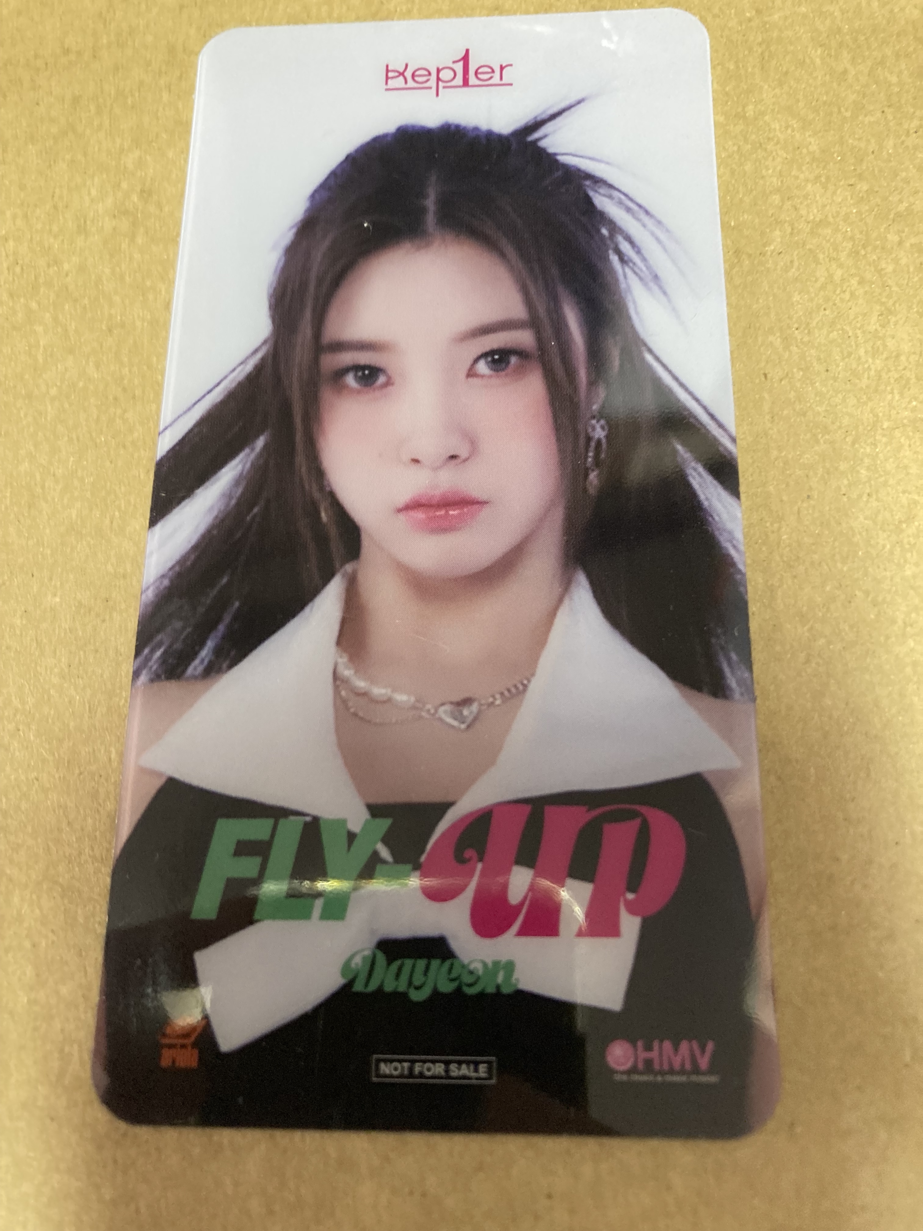 Kep1er FLY-UP HMV特典クリアしおり　DAYEON　新品