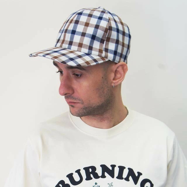 ネバートラスト Casual Check Cap　A/B