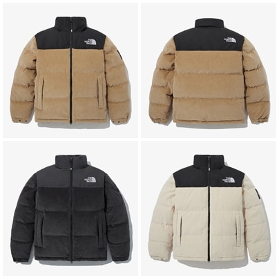 CORDUROY NUPTSE DOWN JACKET [NJ1DP55]