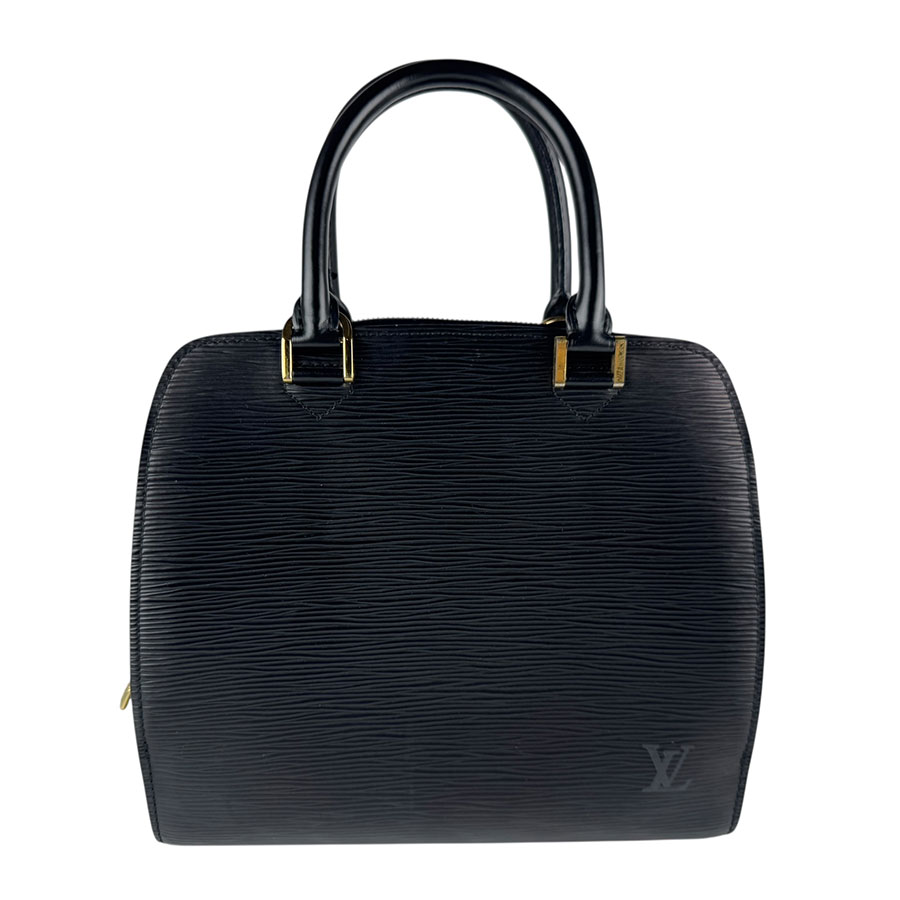 ルイ ヴィトン LOUIS VUITTON ハンドバッグ エピ ポンヌフ エピレザー ブラック ゴールド レディース M52052 z7526