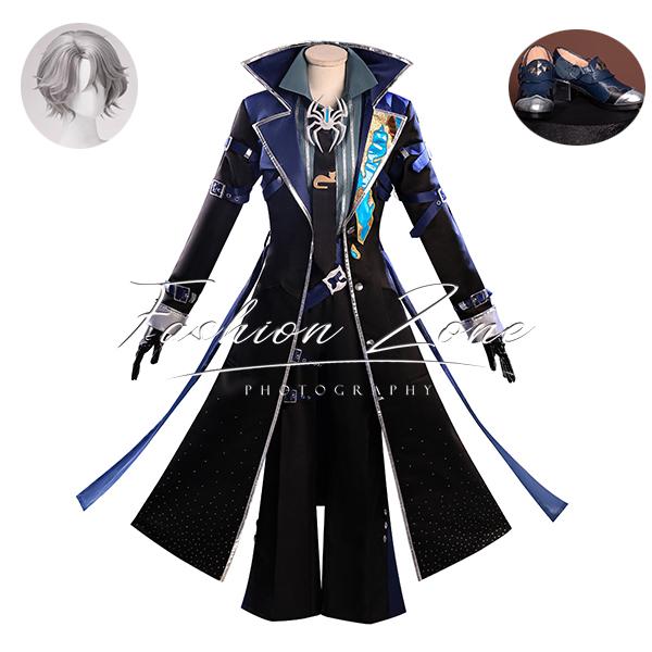 IdentityV 第五人格 風 納棺師 イソップ・カール 変彩 コスプレ衣装 ウィッグ 靴 cosplay ハロウィン 演出服 変装