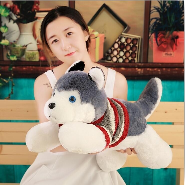 22年春の ぬいぐるみ プレゼント170cm お誕生日 クリスマス いぬ おもちゃ 大きい 特大 グッズ ハスキー犬 抱き枕 ハスキー 動物 ぬいぐるみ Www Pulse Orange Cm