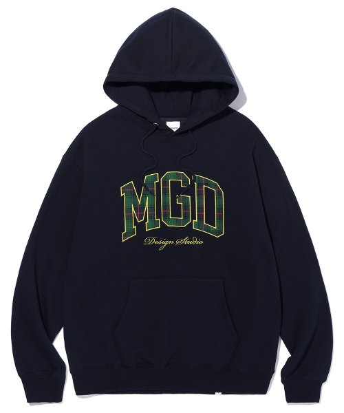CHECK MGD COLLEGE HOODIE 韓国正規品
