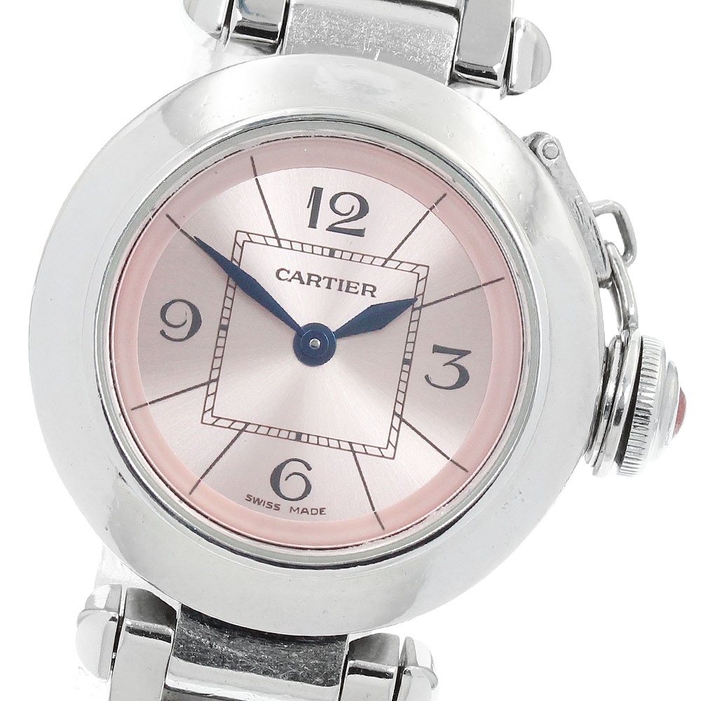カルティエ CARTIER W3140008 ミスパシャ クォーツ レディース _952623【中古】