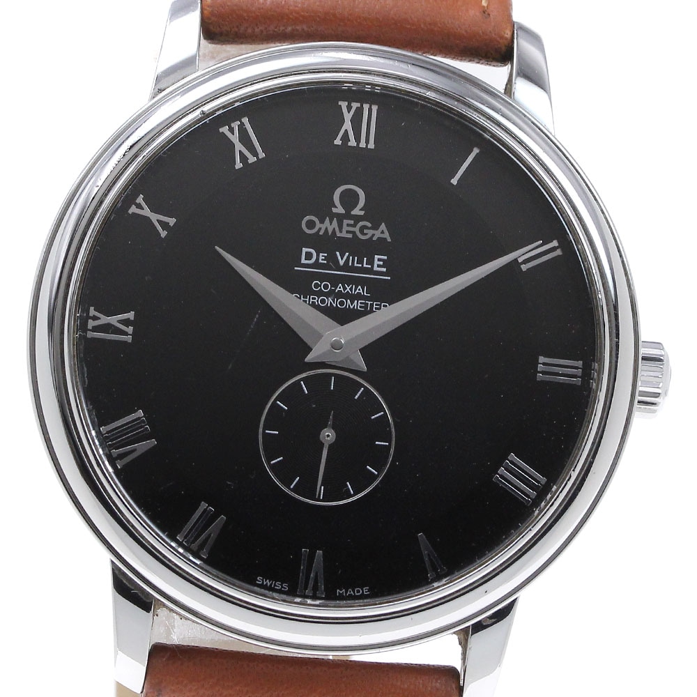 オメガ OMEGA 4813.50 デビル プレステージ スモールセコンド 自動巻き メンズ _834435【中古】