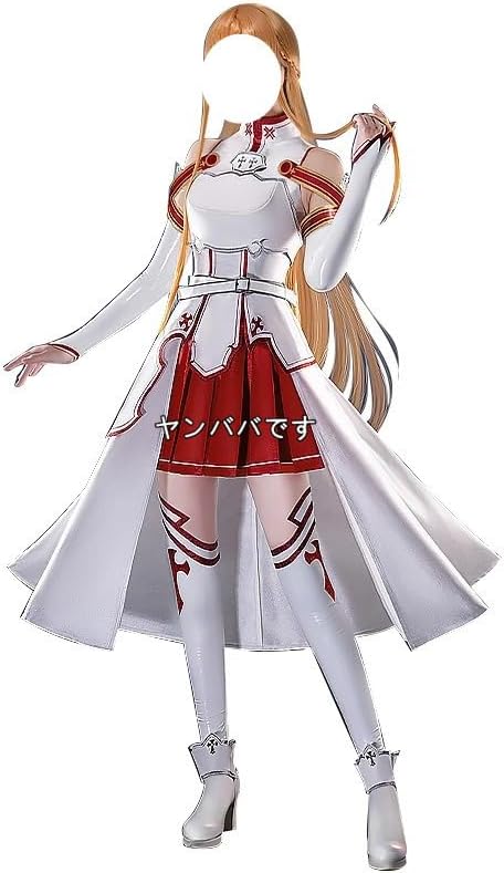 結城明日奈 コスプレ衣装(ウィッグ 靴別売り)