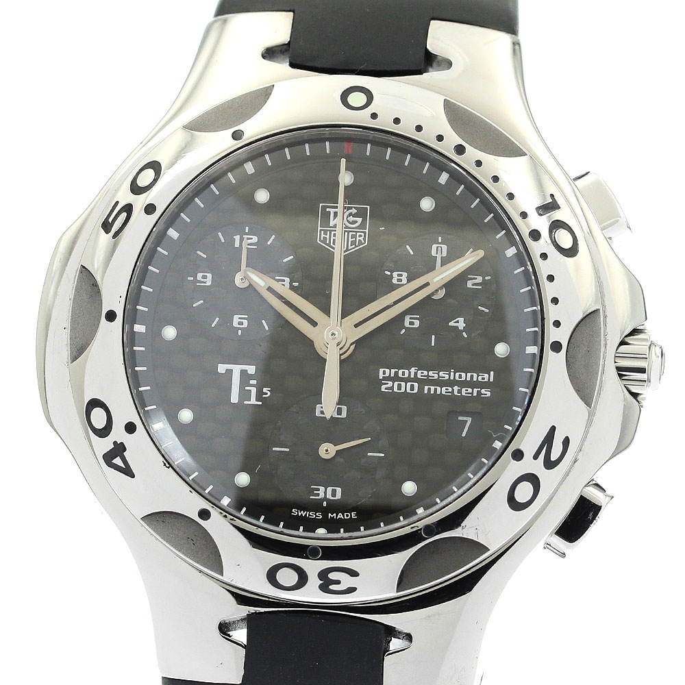 タグホイヤー TAG HEUER CL1181 キリウム クロノグラフ クォーツ メンズ _889062【中古】