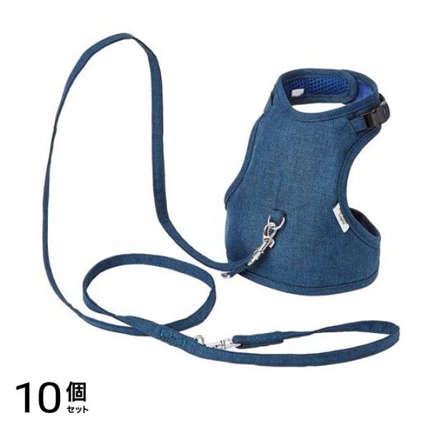アドメイトラパン うさぎ用 ラパンウォークハーネス Sサイズ 1組入 (ネイビー) 10個セット
