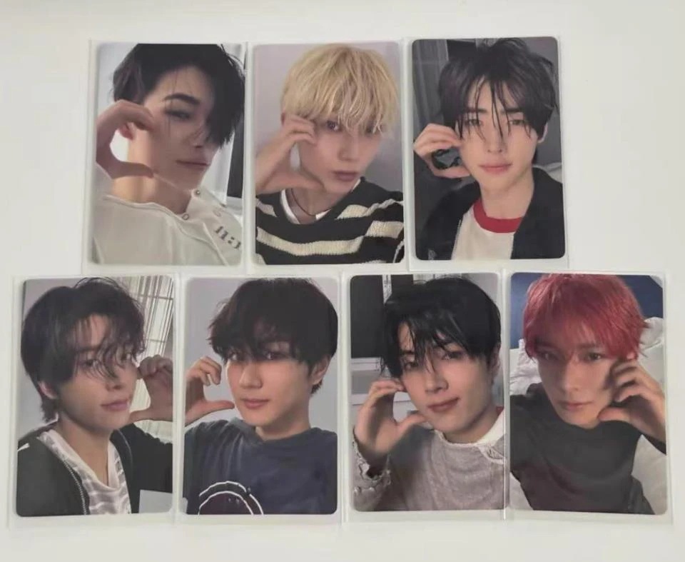 公式品　ENHYPEN romance untold daydream 一直娯 yzy 4.0 特典トレカ 全員７枚セット