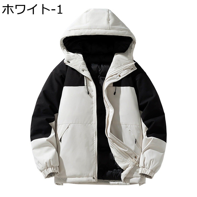 中綿ジャケット メンズ 冬用 ダウンコットンコート 大きいサイズ 冬用ジャケット 綿入り 厚手 防寒着 保温 あたたかい オーバーサイズ カジュアル スポーツ アウトドア ブルゾン