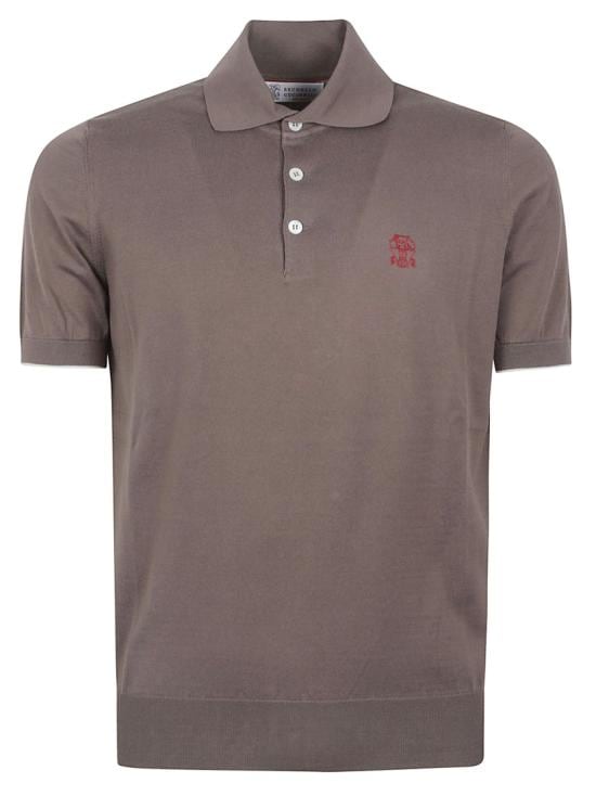 BRUNELLO CUCINELLI Men Polo Shirts M29800195 CLL90 Brown
