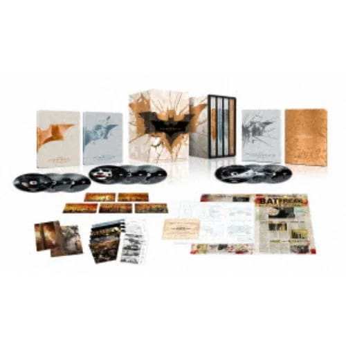 【4K ULTRA HD】[限定生産]ダークナイト トリロジー メタルケース&スチールブック仕様 4K UHD + ブルーレイ セット