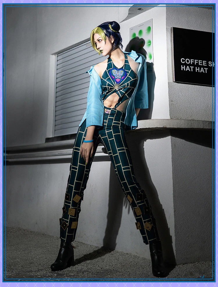 ジョジョの奇妙な冒険 ストーンオーシャン 空条徐倫 くうじょう ジョリーン コスチューム コスプレ