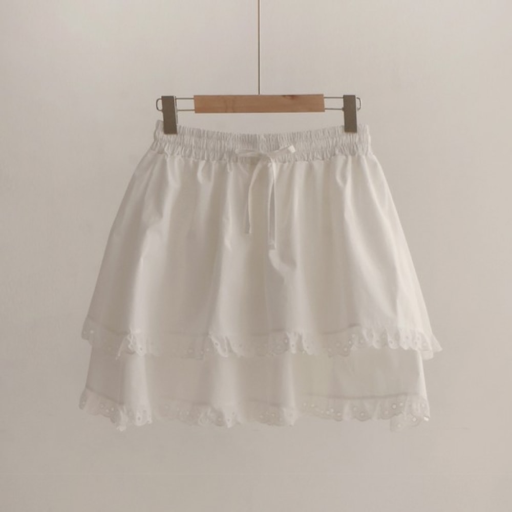 [Elysia] ヘガーレースカンカンバンディングスカート