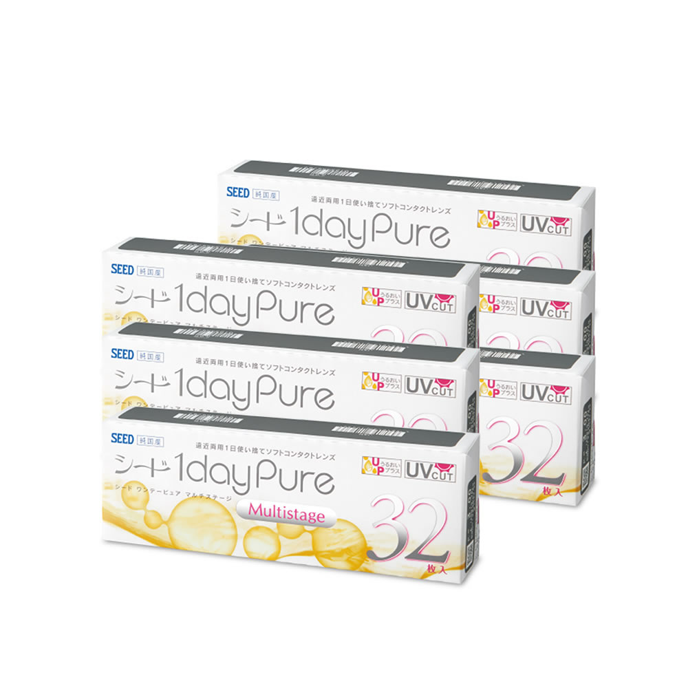 ワンデーピュアうるおいプラスマルチステージ 32枚 (6箱)