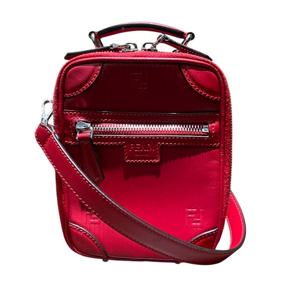 フェンディ FENDI ズッキーノ クロスボディショルダーバッグ ハンドバッグ 【中古】