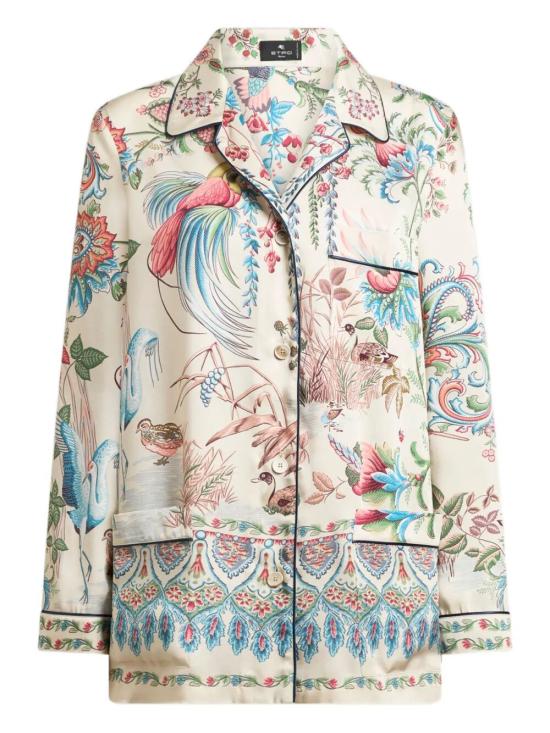 ETRO Women Shirts WRIA0100 99SPSI4 X0802 PRINT BUTTER MULTICOLOR