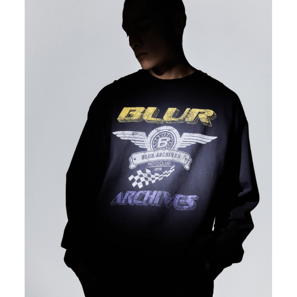 BLUR レーシングブラーロングスリーブ [ブラック] 7,044円