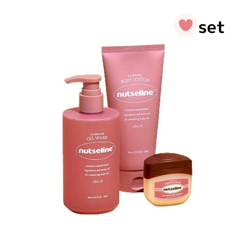 【Set】アロマナット3種 スリムフィット セルライト ケア ボディローション·ボディケア [ハン·ヘジンXナッツセリン] アロ