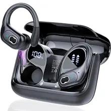 TWS HD65 Bluetooth イヤホンワイヤレスヘッドフォン HiFi ヘッドセット防水ノイズリダクションスポーツイヤフォンスマートフォン用マイク付き