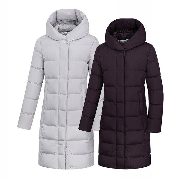 女性保温登山ロングダウンジャケット2264JK792W