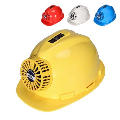 安全帽 充電式 ファン付き 空調ヘルメット 風量調節 工事現場 屋外作業 建設業 作業用 夏用 大風量 防災 涼しい 日焼け止め 防水 熱中症対策グッズ 強風 軽量
