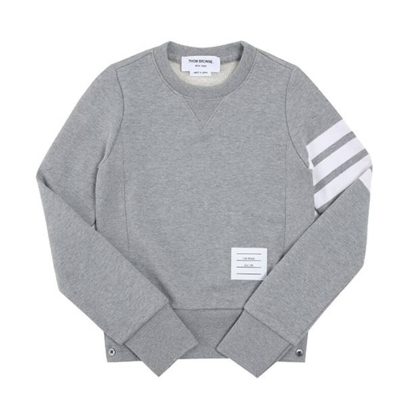 トムブラウン THOMBROWNE FJT002A 00535 055 4本ストライプ ループバック エンジニアード レディース パーカー