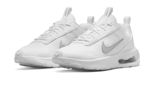ナイキ DV5695-100-26.5 レディース スニーカー エアマックス INTRLK ライト（ホワイト/ホワイト/メタリックシルバー・サイズ26.5cm） DV5695100265