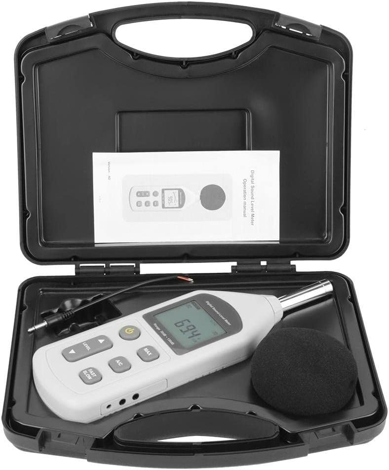 おすすめランキングデジタル 騒音計 サウンドレベルメーター デジタル騒音計 騒音測定器 ノイズ測定器 音量測定器 音量測定 騒音レベル測定 小型デジタル騒音計 手持ち デジタル騒音計(バッテリー別売り
