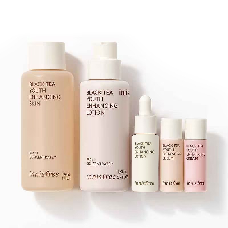 ブラックティー エイジングケア セット + 肌のハリ セラムキット