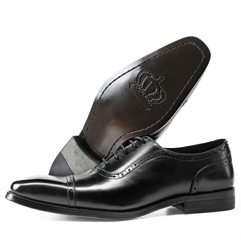 【サイズ交換無料】メンズビジネスシューズ ストレートチップ 内羽根式 オフィスシューズ フォーマル カジュアル イタリア製天然牛革 ゴム底 通気性 男性 通勤 就活 履きやすい 革靴 紳士靴 冠婚葬祭