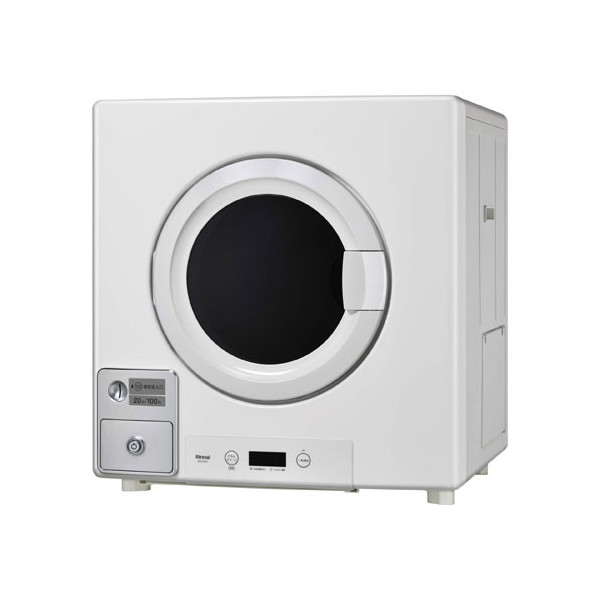 RDTC-90CT-LP ピュアホワイト 乾太くん [業務用ガス衣類乾燥機 (プロパンガス9kgガスコード接続タイプ)]
