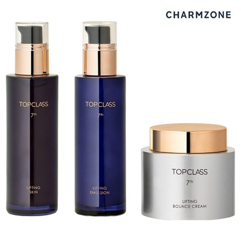 トップクラス第7世代リフティング3種(スキン+エマルジョン+バウンスクリーム)ギフトセット/コラーゲン肌弾力保湿/韓国化粧品kbeauty