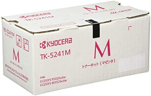【KYOCERA純正】トナーカートリッジマゼンタ TK-5241M(ECOSYS M5526cdw,P5026cdw向け)