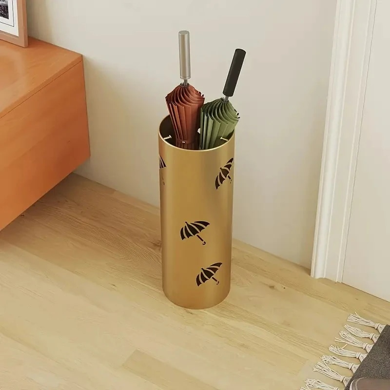 傘立て 傘ホルダー アイアン モダン シンプル クラシック アンブレラスタンド 杖立て 鉄製 玄関 入口 コンパクト お洒落 フリースタンディング 4-7