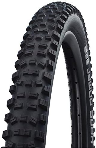 SCHWALBE - Hans Dampf All Terrian and All MTB チューブレス折りたたみ自転車タイヤ 26 x 2.35 パフォーマンスラインAddix ...
