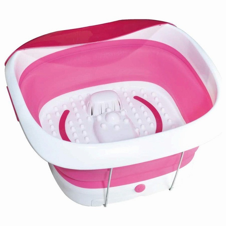 ご家庭で簡単に あったか足湯 折りたたみリラックスフットバス TKSM-026 4,930円