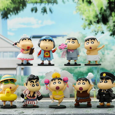 クレヨンしんちゃん コスプレ 小動物 ブラインドボックス 6種セット クレヨンしんちゃん コスプレ 小動物 ブラインドボックス 6種