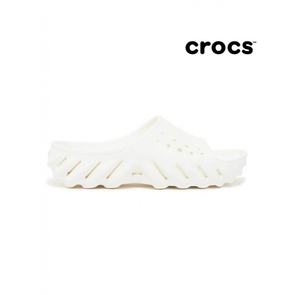 クロックスパブリックエコスライドホワイト 208170-100