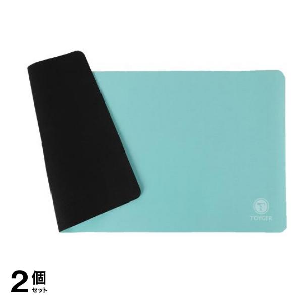 TOYGERプレーンプレイマット ライトグリーン 30cm× 60cm 2個セット