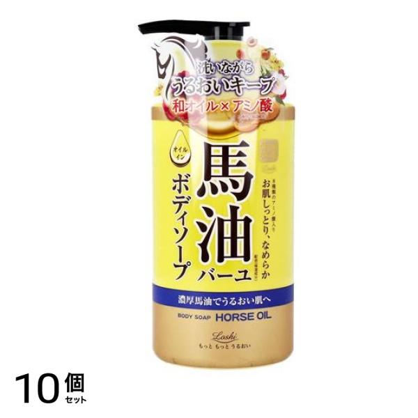 ロッシモイストエイド オイルイン ボディソープBN 450mL 10個セット