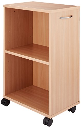 ナカバヤシ キャビネット 袖机 マイワゴン 棚板タイプ ナチュラル木目 NDW-001NM