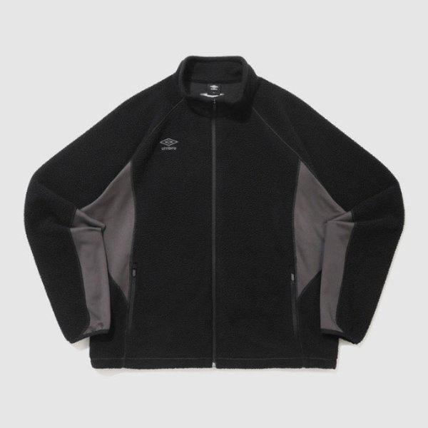 ジャケット VQA UQ421SFJO1-BLK ハイブリッドフリース スタンネック ジャケット BLACK