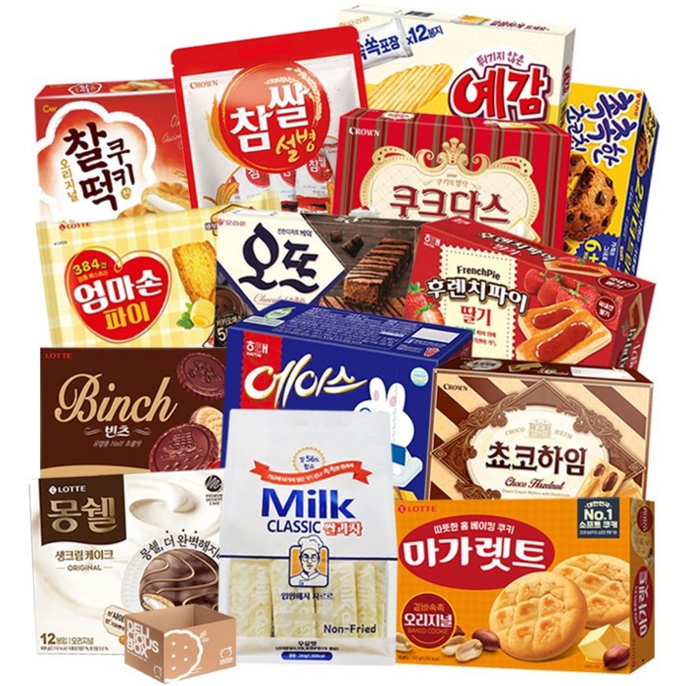 韓国 大容量 お菓子本物の大容量！バラ包装事務所お菓子ミルククラシック米お菓子+傭兵+予感+ママソンパイ+オート+フレンチパイ+ビンツ+エース+チョコハイム+モンシェル+マーガレット+しっとりチョコチ