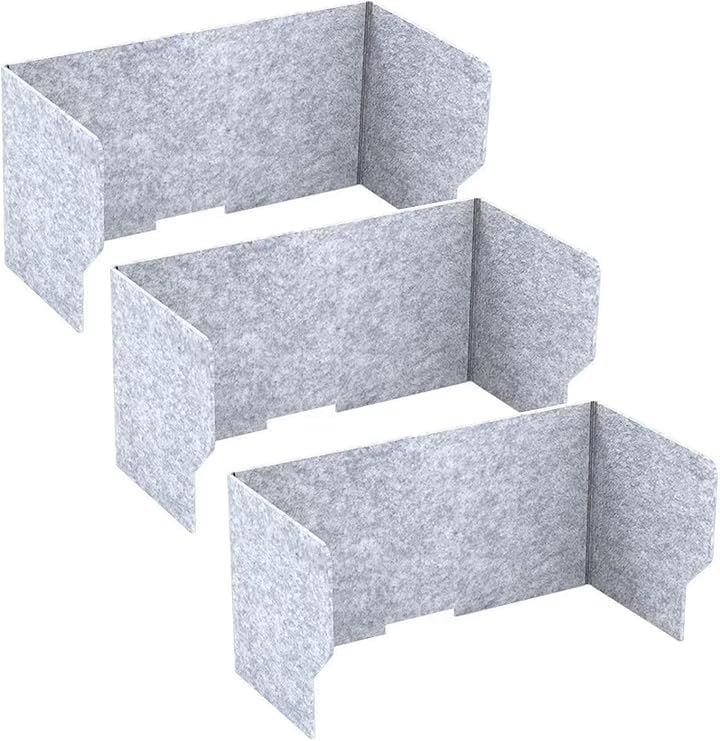 互換品 卓上 パーテーション 防音 仕切り 簡易 防音パネル 吸音パネル 防音室 衝立 折り畳み式(グレー, 100cm / 3枚) 14,476円