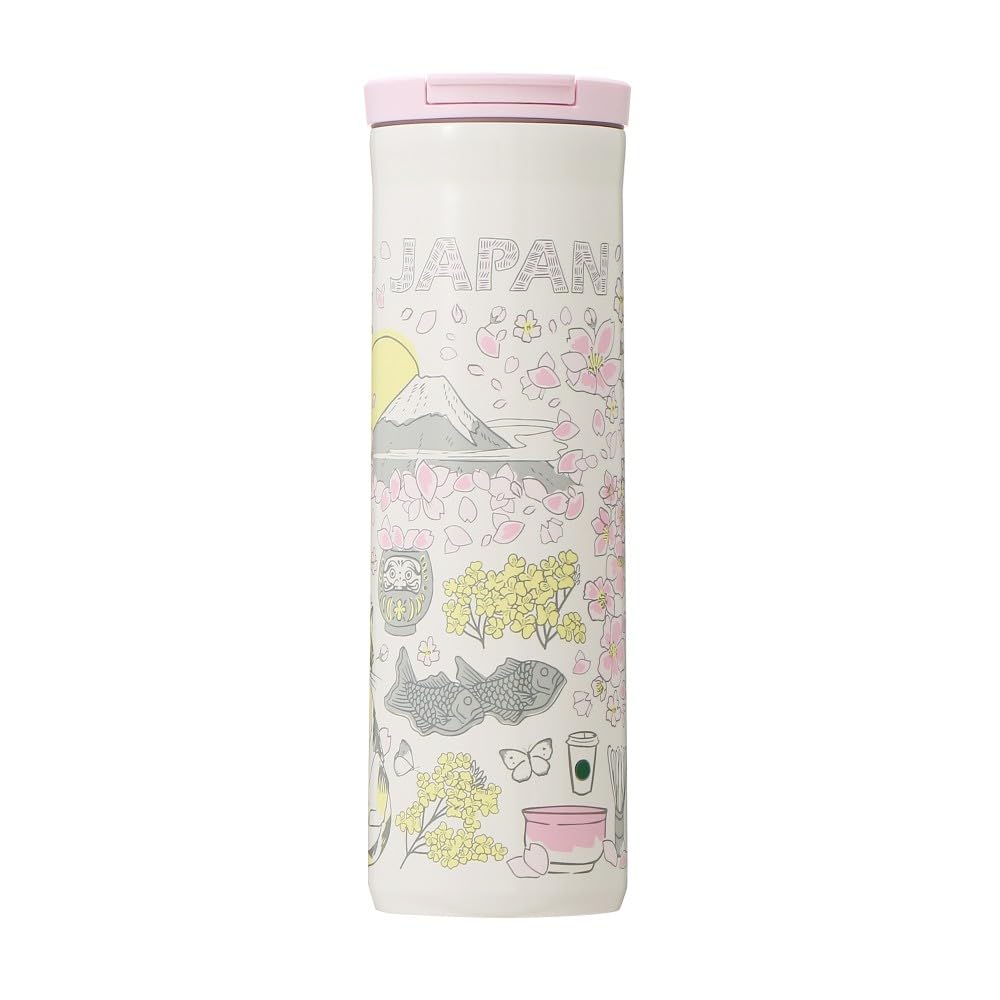 STARBUCKS スターバックス タンブラー コーヒー Been There Series ステンレスボトル JAPAN スプリング 473ml サクラ さくら 桜 サクラ 水筒 かわいい おしゃれ